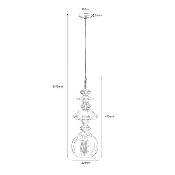 THE ALANKARA-B PENDANT LIGHT