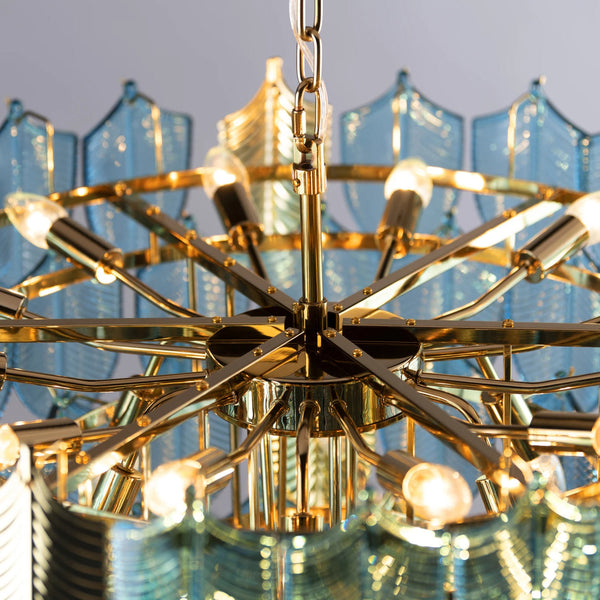 THE TERRIFIC TURQUOISE CHANDELIER