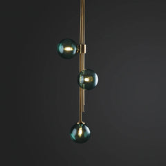 BALLS OF EMERALD-A PENDANT LIGHT