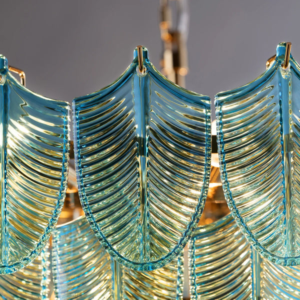 THE TERRIFIC TURQUOISE CHANDELIER