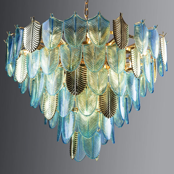 THE TERRIFIC TURQUOISE CHANDELIER