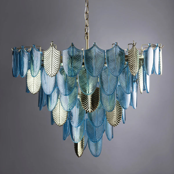 THE TERRIFIC TURQUOISE CHANDELIER