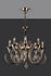 THE CHALICE- A 8LIGHT CHANDELIER