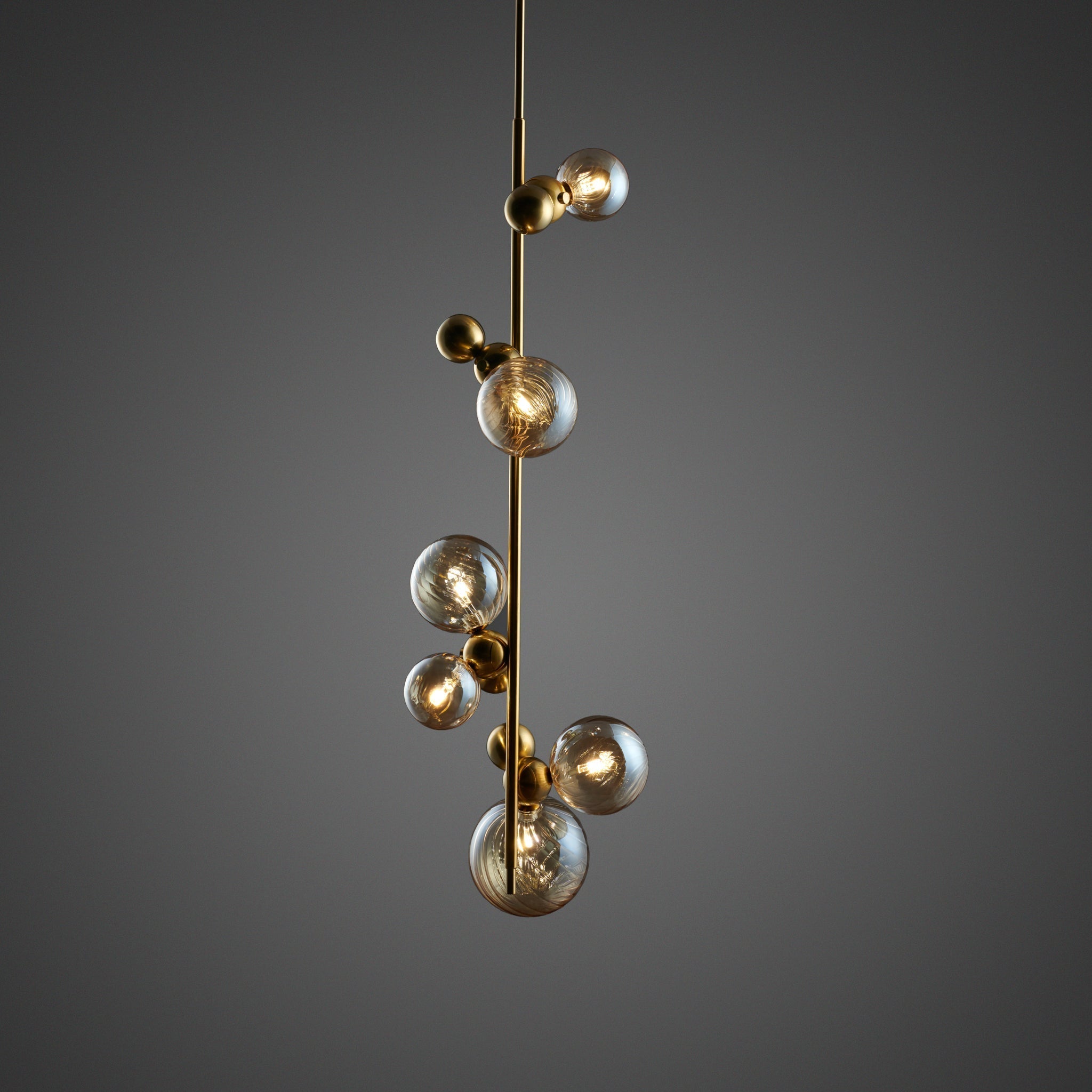 THE BOISTEROUS BEADS-A PENDANT LIGHT