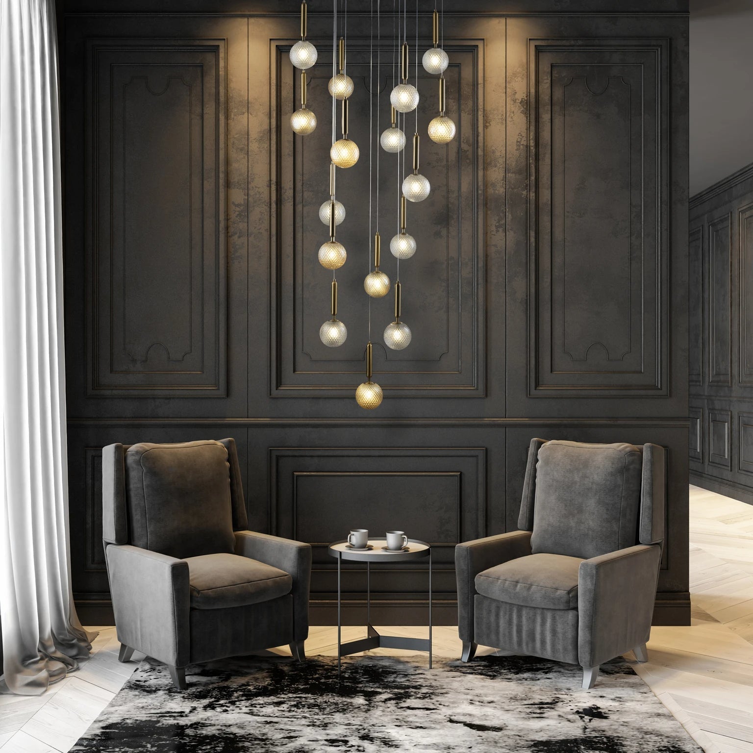 THE ZENITH OF CHARM CHANDELIER