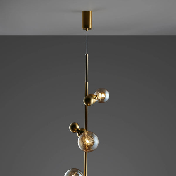 THE BOISTEROUS BEADS-A PENDANT LIGHT