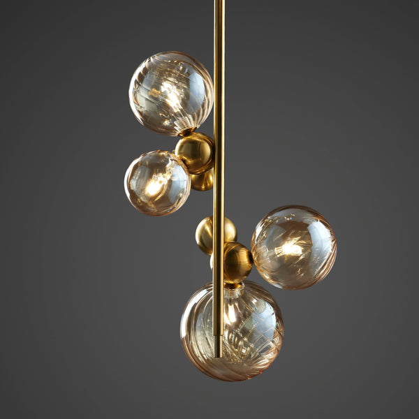 THE BOISTEROUS BEADS-A PENDANT LIGHT