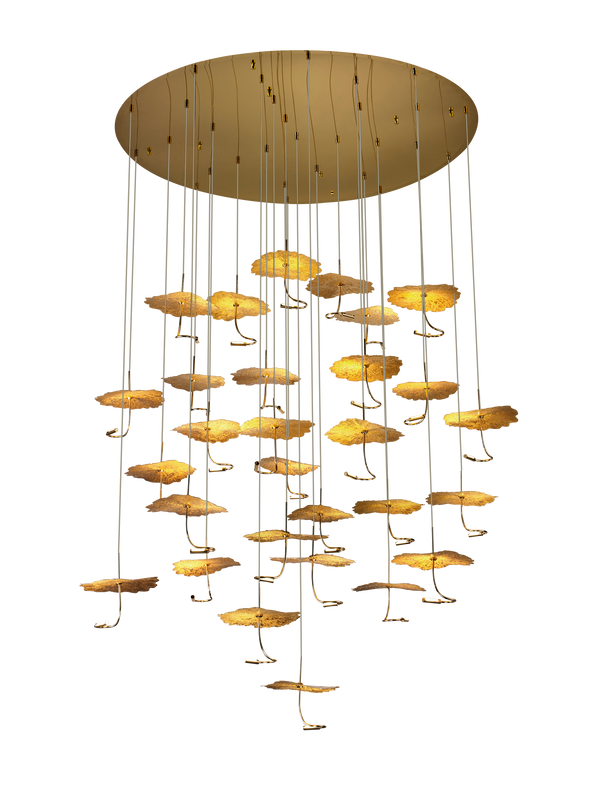 THE DANGLING PARASOLS CHANDELIER
