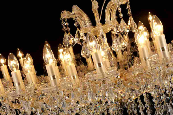 THE WHOPPING WOOLAH -A 36LIGHT CHANDELIER