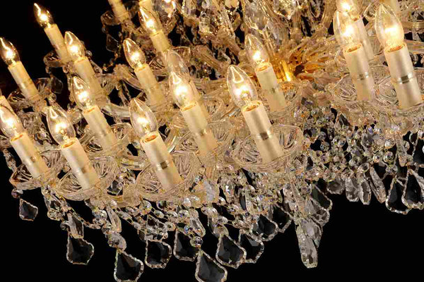 THE WHOPPING WOOLAH -A 36LIGHT CHANDELIER