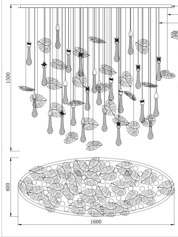 THE ATHENA CHANDELIER