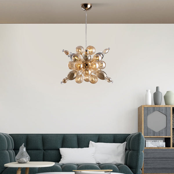 THE SPHERICAL ILLUMINATION CHANDELIER