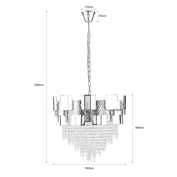 THE DAZZLING DIVA CHANDELIER