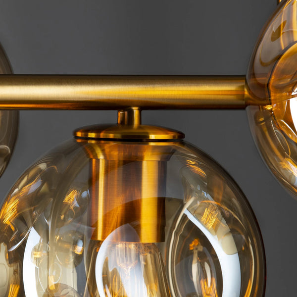 THE AMBER THUNDERBOLT-B CHANDELIER