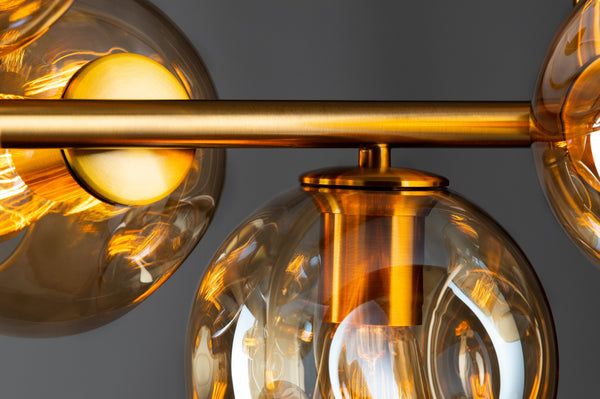 THE AMBER THUNDERBOLT-B CHANDELIER