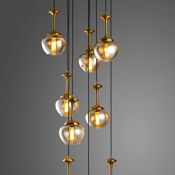 ASTRE DE LUMIERE CHANDELIER