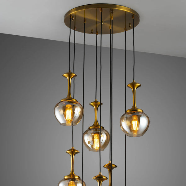 ASTRE DE LUMIERE CHANDELIER