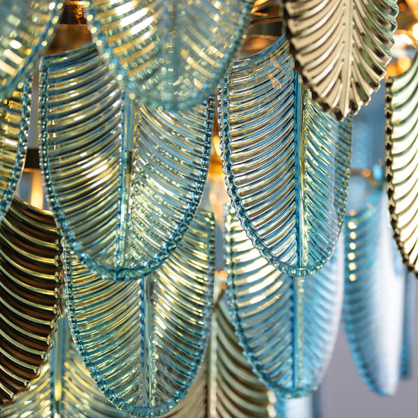 THE TERRIFIC TURQUOISE CHANDELIER