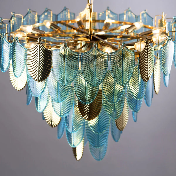 THE TERRIFIC TURQUOISE CHANDELIER