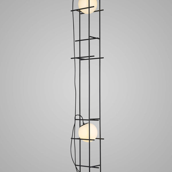 POLES APART- A PEDESTAL LAMP