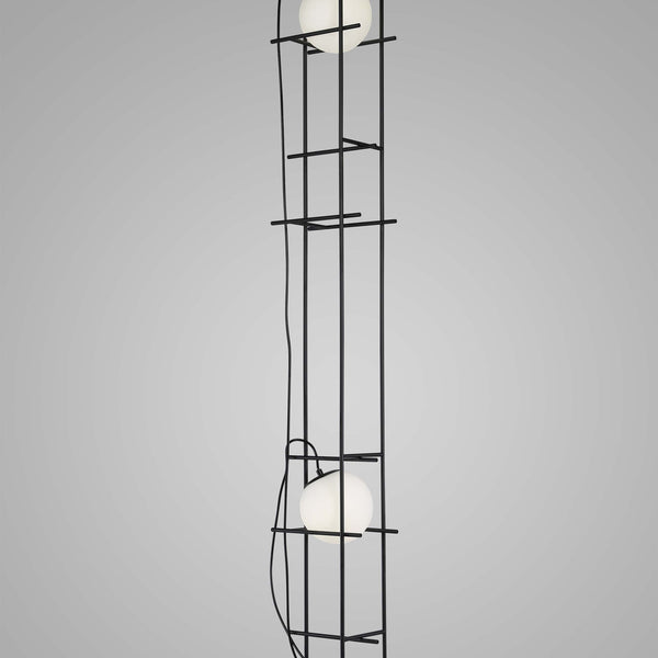 POLES APART- A PEDESTAL LAMP