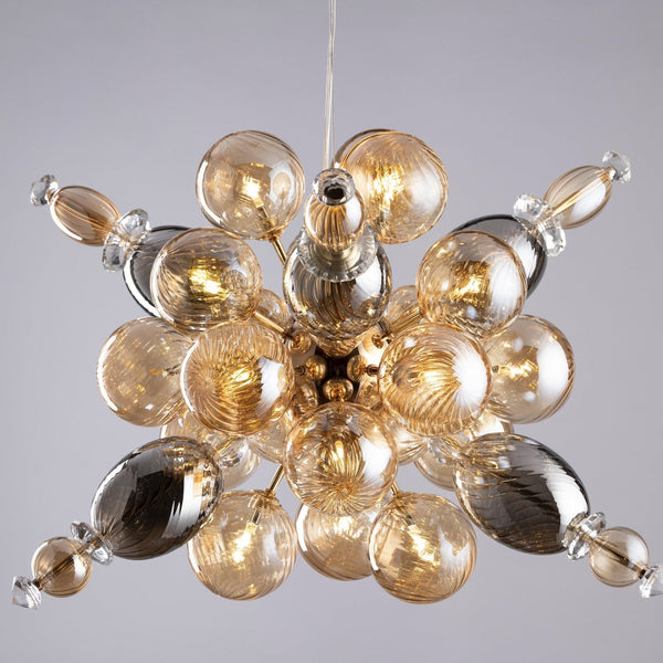 THE SPHERICAL ILLUMINATION CHANDELIER