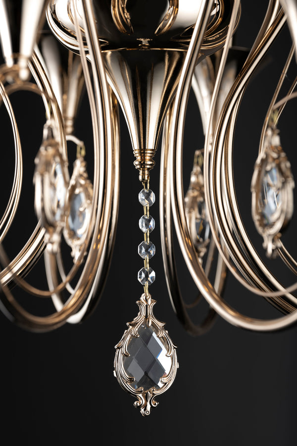 THE CHALICE- A 8LIGHT CHANDELIER