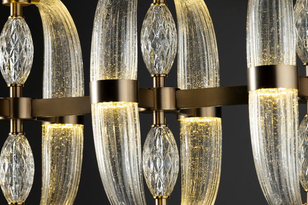 BAGUETTE OF GOLD -A CHANDELIER