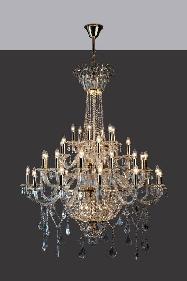 GLEAMING SPECTACLE : ASFOUR CRYSTAL CHANDELIER