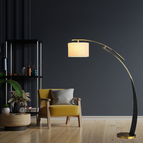 THE DOMINANT- PEDESTAL FLOOR  LAMP