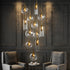 THE ASSYMETRICAL ILLUSION CHANDELIER