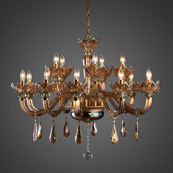 THE TRANQUIL TRINKETS-B 15LIGHT CHANDELIER