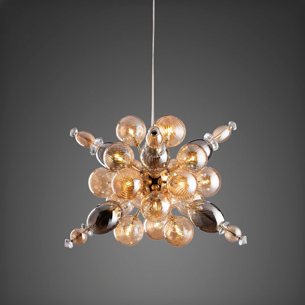 THE SPHERICAL ILLUMINATION CHANDELIER