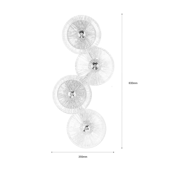 THE CIRCULAR CLAN -A WALL LIGHT