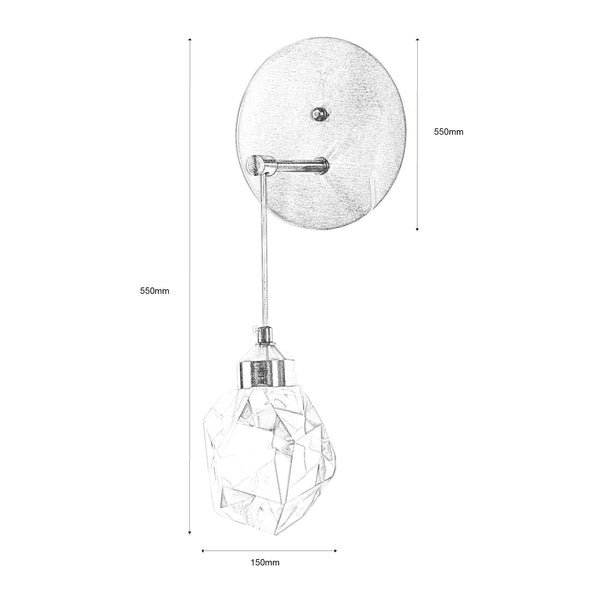 LIMPID JEWELS -E WALL LIGHT