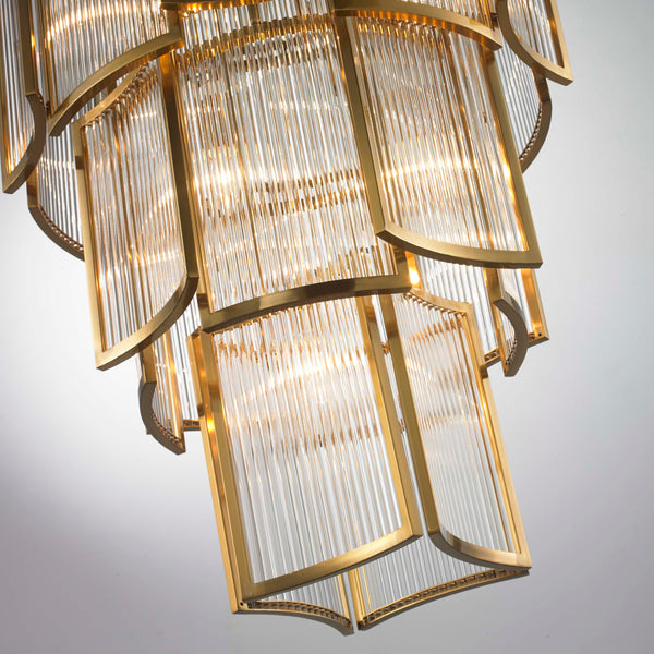 THE LAYERED LABYRINTH -B CHANDELIER