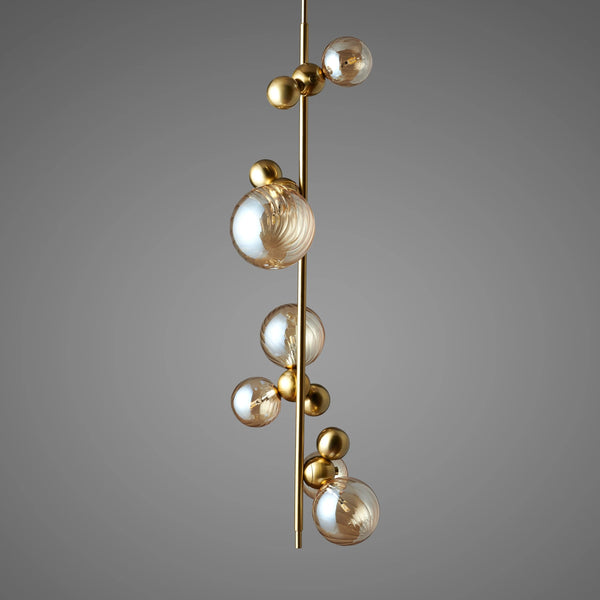 THE BOISTEROUS BEADS-A PENDANT LIGHT