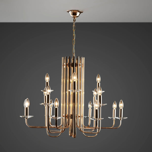 THE VIVACIOUS GLEAM-B CHANDELIER