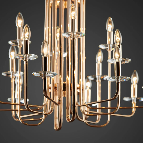 THE VIVACIOUS GLEAM-B CHANDELIER