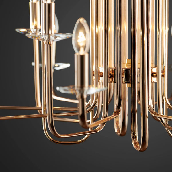 THE VIVACIOUS GLEAM-B CHANDELIER