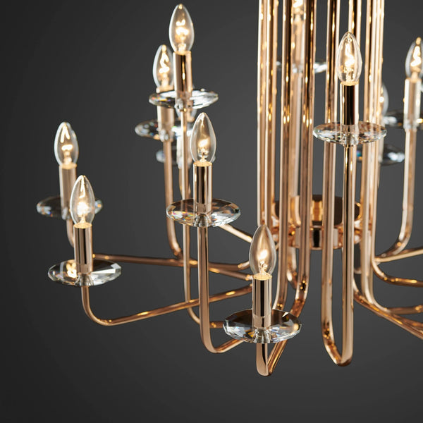 THE VIVACIOUS GLEAM-B CHANDELIER