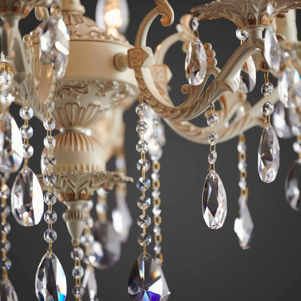 THE ILLUSTRIOUS INCARNATION -A 6LIGHT CHANDELIER