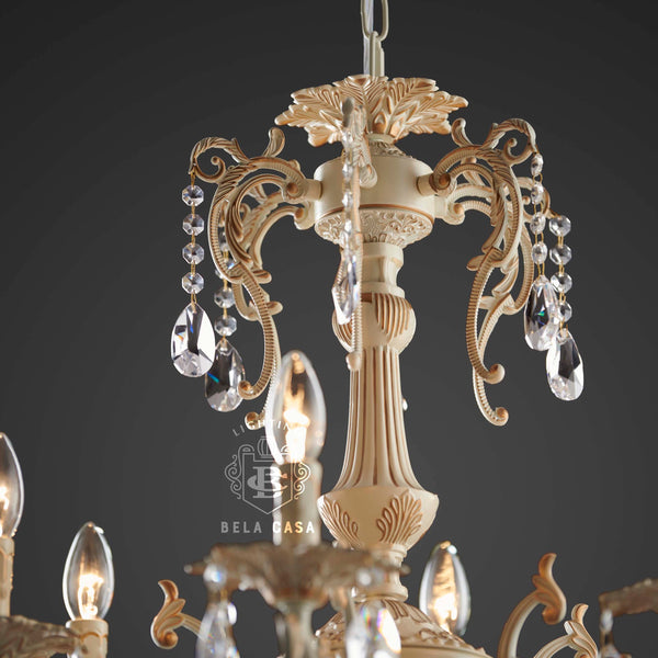 THE ILLUSTRIOUS INCARNATION -A 6LIGHT CHANDELIER