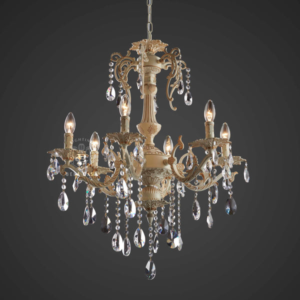 THE ILLUSTRIOUS INCARNATION -A 6LIGHT CHANDELIER