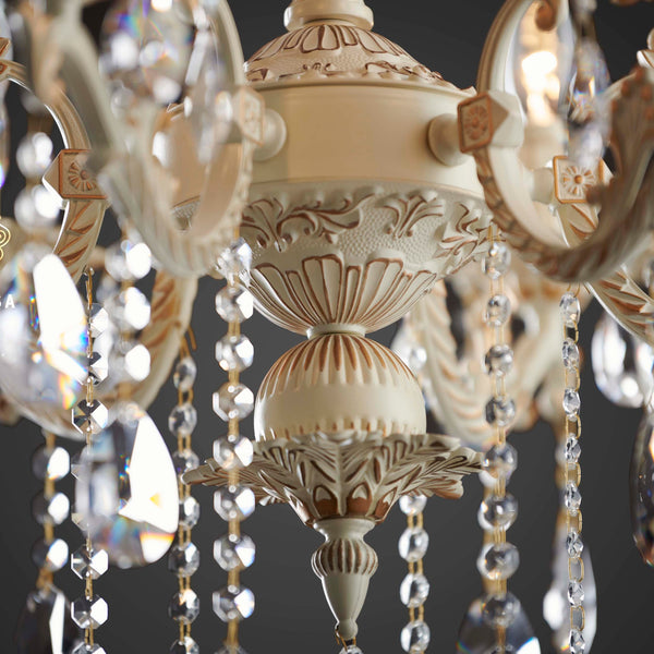 THE ILLUSTRIOUS INCARNATION -A 6LIGHT CHANDELIER