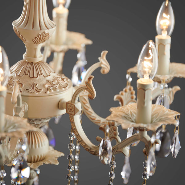 THE ILLUSTRIOUS INCARNATION -A 6LIGHT CHANDELIER