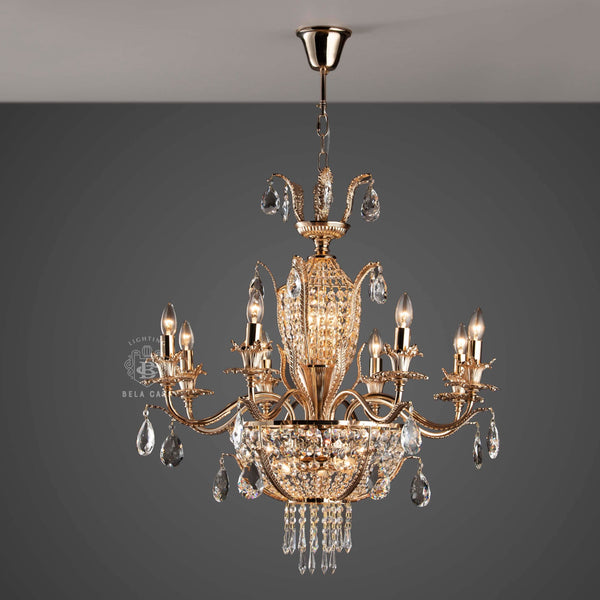 THE IMPERIAL YEARN -A 13LIGHT CHANDELIER