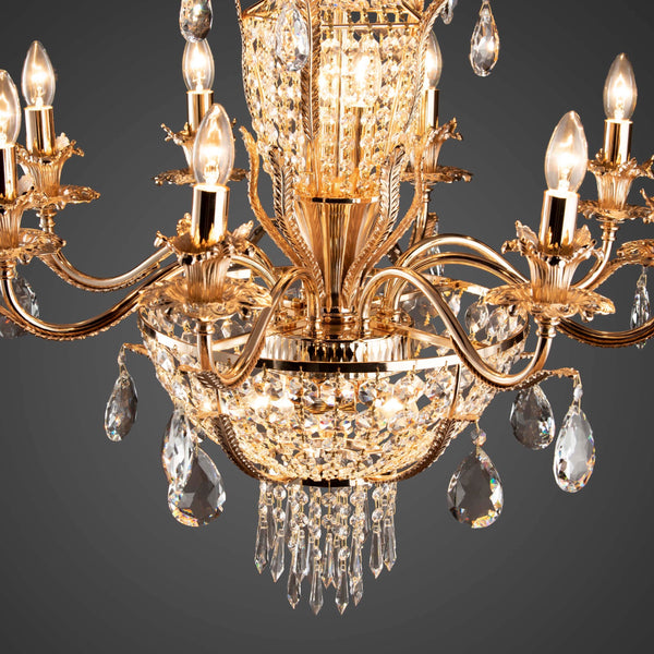 THE IMPERIAL YEARN -A 13LIGHT CHANDELIER