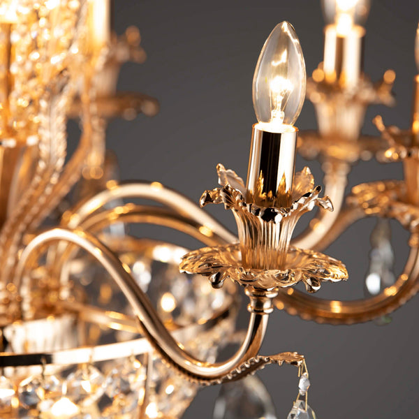 THE IMPERIAL YEARN -A 13LIGHT CHANDELIER