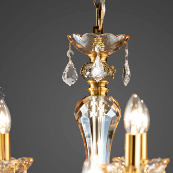 FLAMES OF FINESSE-C 15LIGHT CHANDELIER